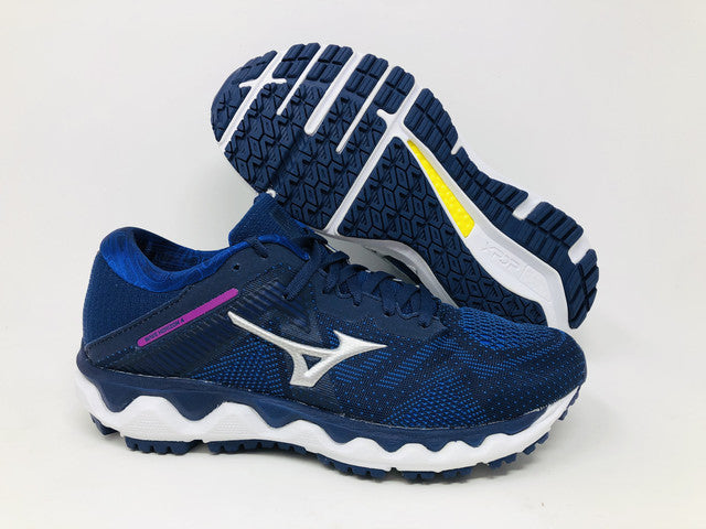 Mizuno Women's Horizon 4 Running Shoes Medieval Blue Size 6 B Medium US