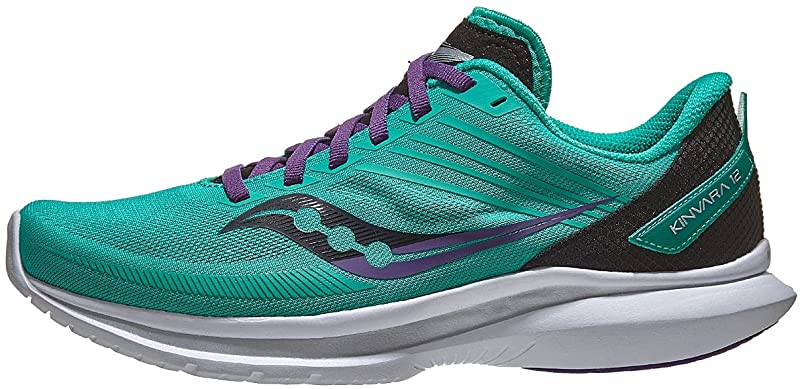 Saucony महिला किंवारा 12 रनिंग शूज़ जेड/कॉनकॉर्ड साइज़ 7 B(M) US