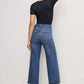 Good American - Wide Leg Cropped Palazzo Jeans