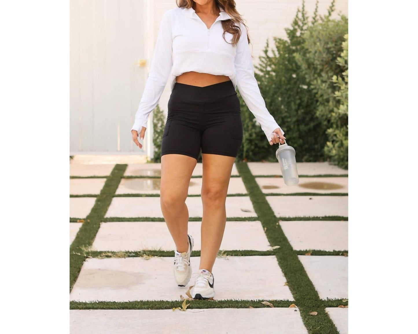 Julia Rose - Crossover Biker Shorts
