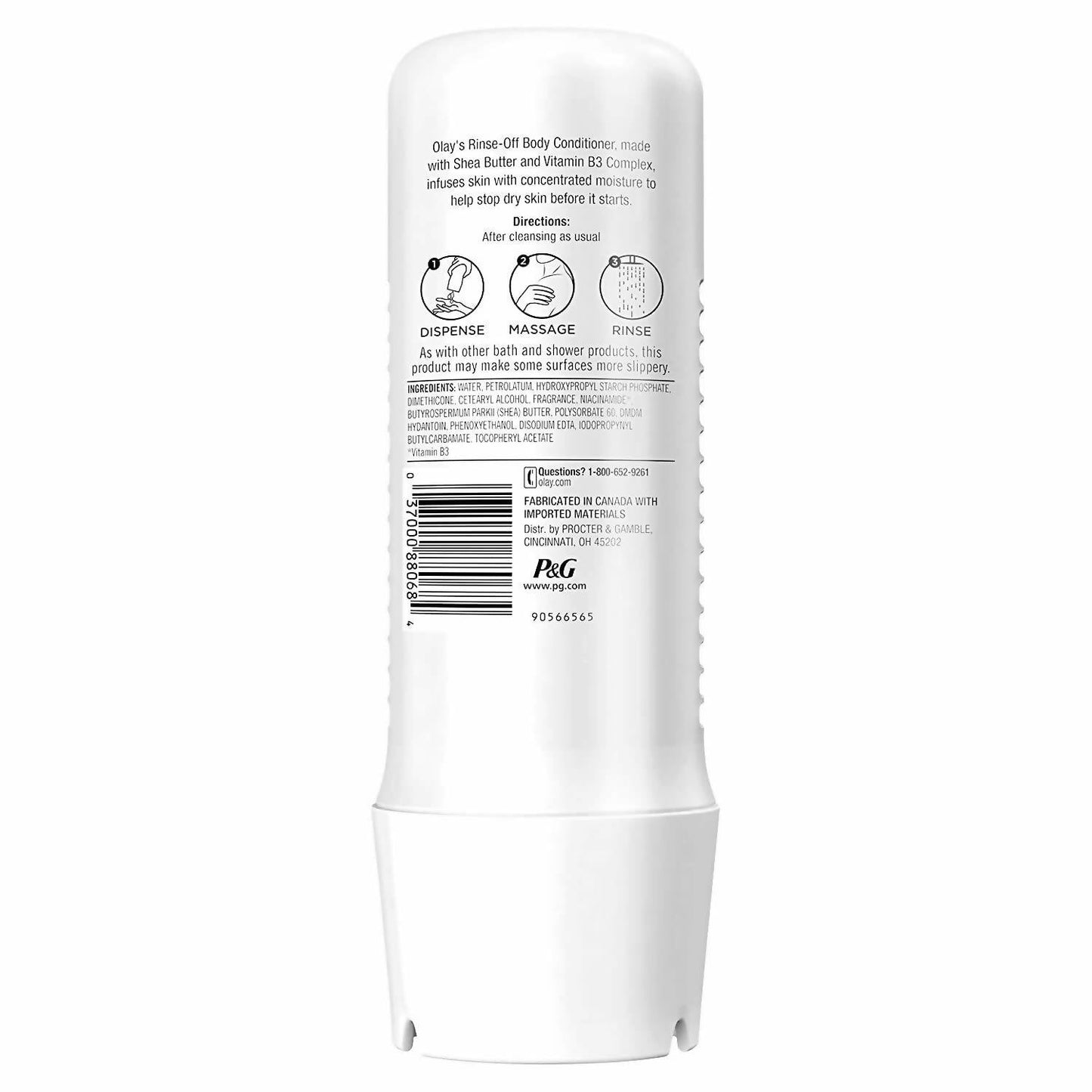 Olay - Rinse-off Body Conditioner With Shea Butter - 8 Fl Oz