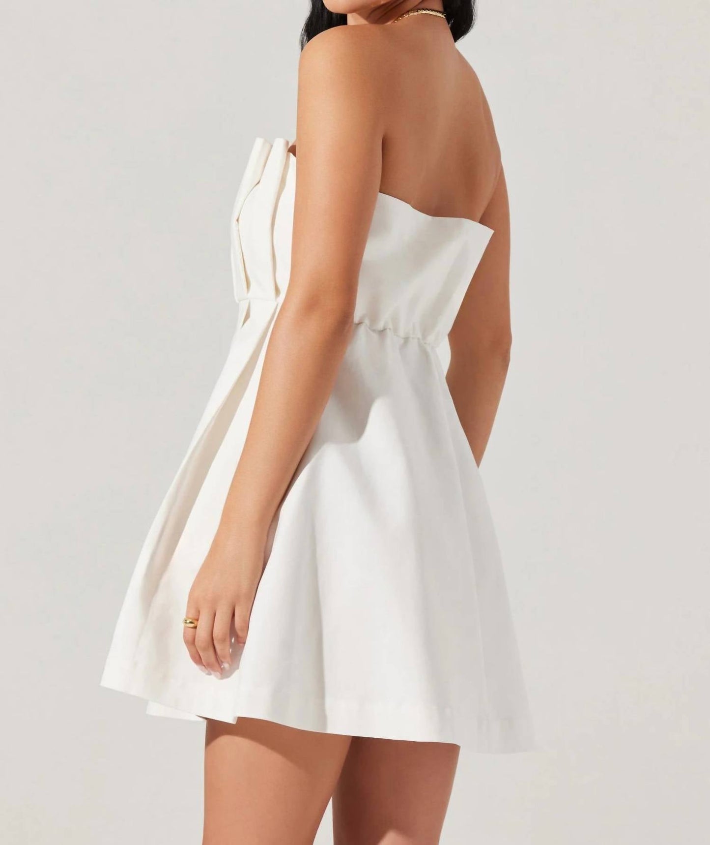 Astr - Clemira Pleated Mini Dress