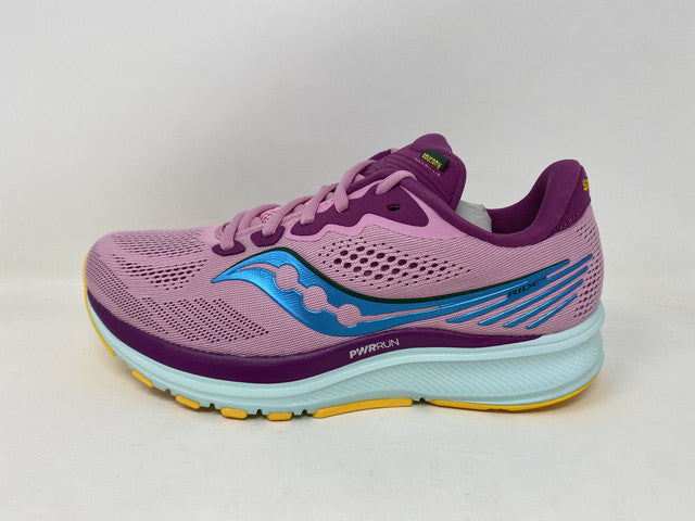 Saucony महिला रनिंग शूज़ राइड 14 फ्यूचर पिंक साइज़ 7 B (M) यूएस