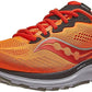 Saucony पुरुषों का राइड 14 रनिंग विज़ी/स्कारलेट