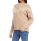 Fifteen Twenty - Fringe Long Sleeve Sweater