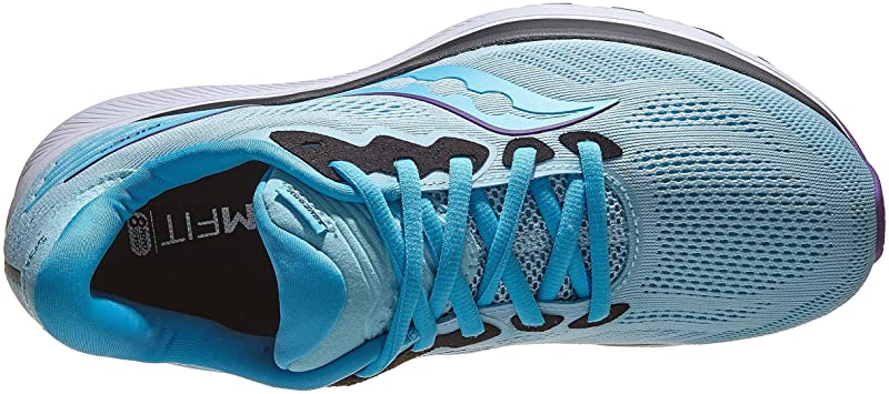Saucony Women's Ride 14 Running Shoes Powder/Concord Size 8.5 B(M) US