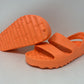 Oiselle Women's Sport Sandals Snap Orange
