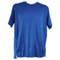 Sonar Blue Dry Fit Vent Plain Solid Blank Adult Men Crew Neck Tshirt Tee