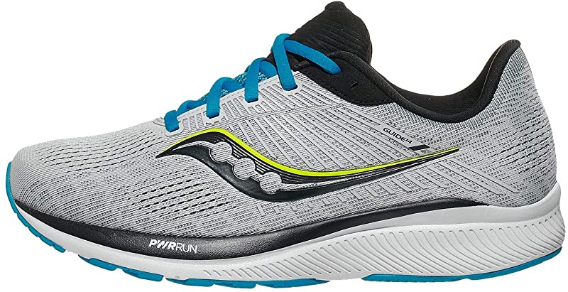 Saucony पुरुषों के गाइड 14 रनिंग शूज अलॉय/कोबाल्ट