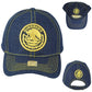 Guerrero Mexico City Shield Denim Blue Adjustable Curved Bill Gorra Men Hat Cap