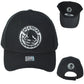 Zacatecas Mexico City Shield Black Adjustable Adults Curved Bill Gorra Hat Cap