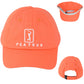 PGA Tour Golf Professional Moisture Wicking Nasturtium Curved Bill Adult Hat Cap