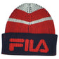 Fila Brand Peacoat Skully Acrylic OFSA Adults Winter Cuffed Knit Beanie Hat