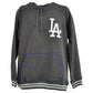 MLB Los Angeles Dodgers Long Sleeve Hoodie Pullover Gray Adults Sweatshirt