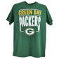 NFL Starter Green Bay Packers Green Football Crew Neck Adults Tshirt Tee