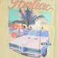 Pontiac GTO Car GM Oversized Washed Crew Neck Adults Tshirt Tee Large/X-Large