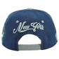 New York Yankees Theme Baseball State Flat Bill Adjustable Adult Stripes Hat Cap