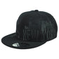 New York Yankees Theme Baseball State Flat Bill Adjustable Adults Black Hat Cap