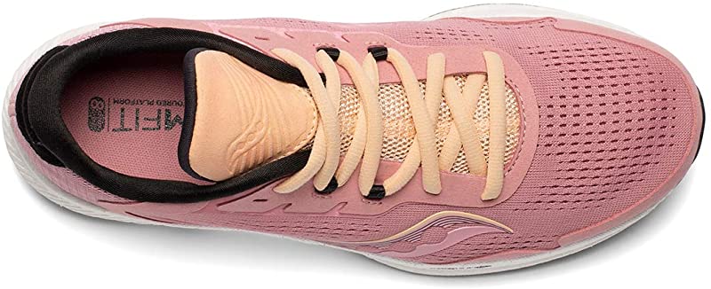 Saucony महिलाओं के फ्रीडम 4 रनिंग शूज़ पिंक साइज़ 8 B(M) US