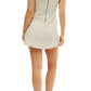 Free People - Berry Kiss Embroidery Off Shoulder Mini Dress