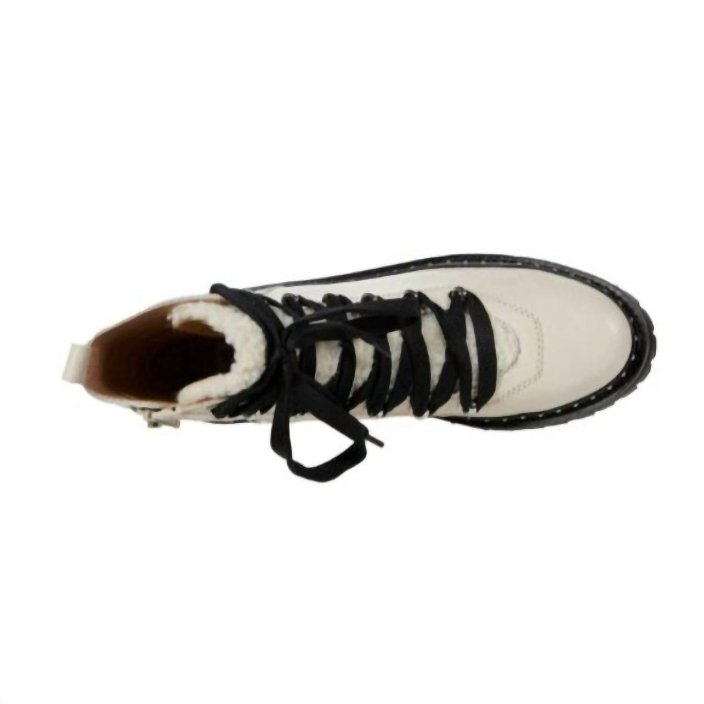 Steve Madden - Women Leather Rainier Hiker Boots