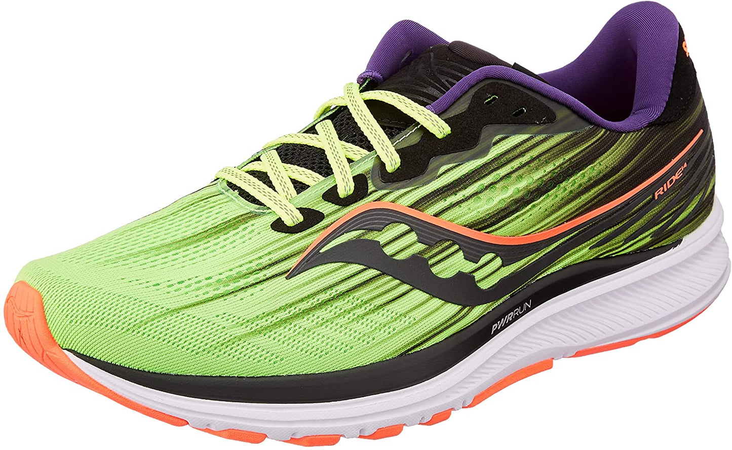 Saucony Men's Ride 14 Running Shoes Vizi PRO Size 9 D(M) US