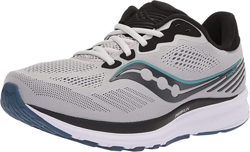 Saucony Men's Ride 14 Running Shoes Black Size 9 D(M) US