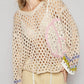 Pol - Peace Love & Crochet Sweater