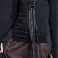 Aakasha - Women's Worn Two Ways Leather Necklace