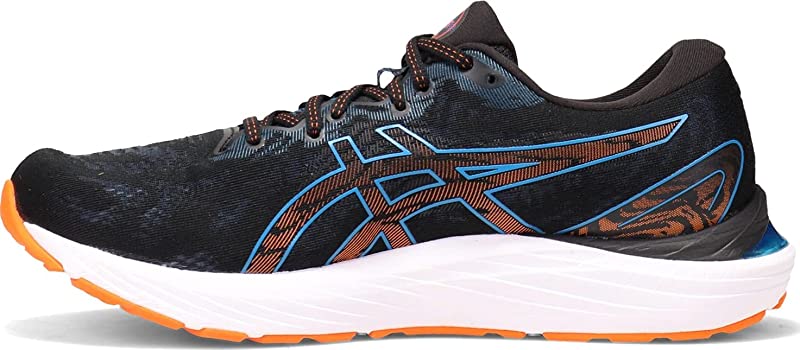 ASICS पुरुषों के जेल-क्युमुलस 23 रनिंग शूज़ ब्लैक साइज़ 11.5 D(M) US