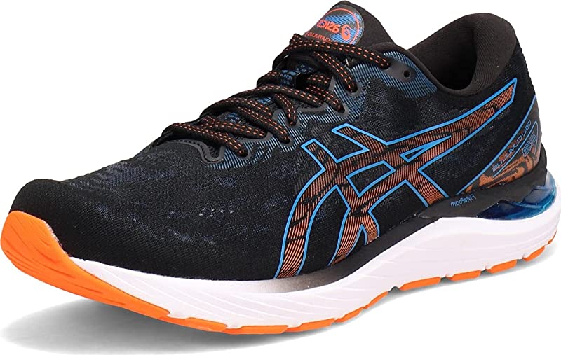 ASICS पुरुषों के जेल-क्युम्युलस 23 रनिंग शूज़ काले, आकार 10.5 D(M) US