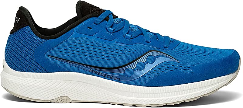 Saucony Mens Freedom 4 Running Shoes Royal/Stone Size 11.5 D(M) US