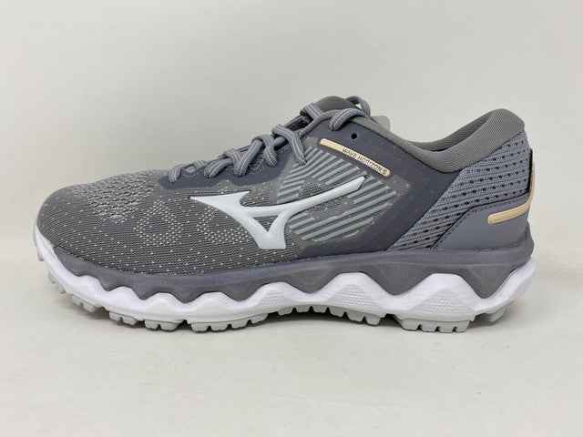 Mizuno Women's Horizon 5 Running Shoes Silver Filgre/Barly Blue Gray Size 7 B(M) Us