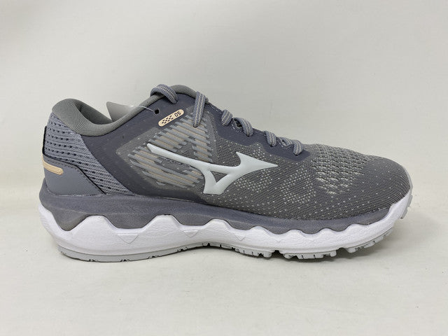Mizuno Women's Horizon 5 Running Shoes Silver Filgre/Barly Blue Gray Size 7 B(M) Us