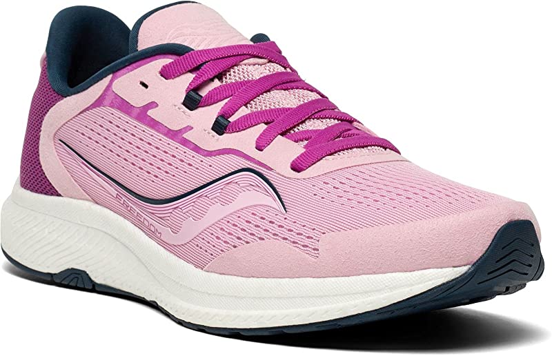 Saucony महिला फ्रीडम 4 रनिंग शूज फेयरीटेल/स्पेस साइज़ 7 B(M) US