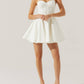 Astr - Women's Strappy Sweetheart Neckline Mini Dress