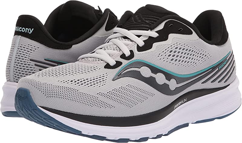 Saucony Men's Ride 14 Running Shoes Black Size 8 D(M) US