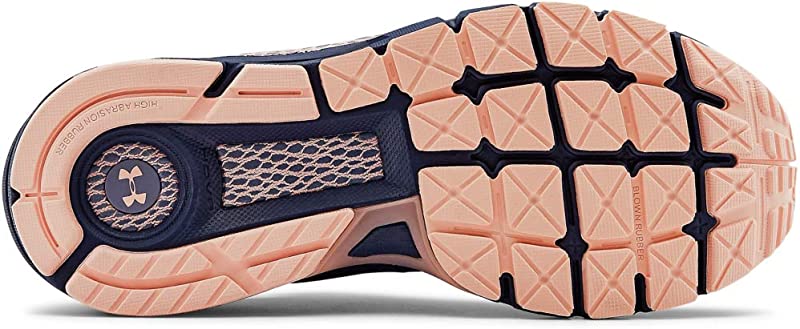 Under Armour Women's HOVR Guardian 2 Running Shoes Blue Ink/Peach Size 8 B(M) US