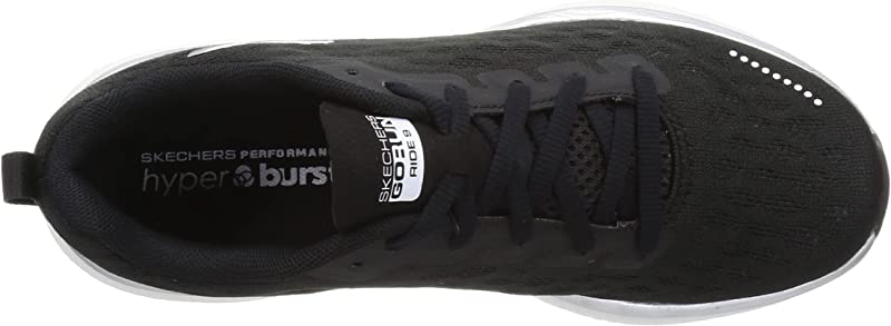 Skechers Women's Go Run Ride 9 Running Shoes Black Size 9.5 B(M) US
