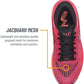 361 Degrees Women's Sensation 4 Running Shoes Rosette/Hazard Size 7.5 D(W) US