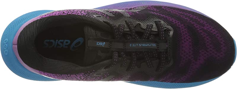 ASICS महिलाओं के जेल-निम्बस लाइट 2 रनिंग शूज़ ब्लैक साइज़ 7 B(M) US