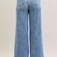 Judy Blue - Double Button Wide Denim Jeans