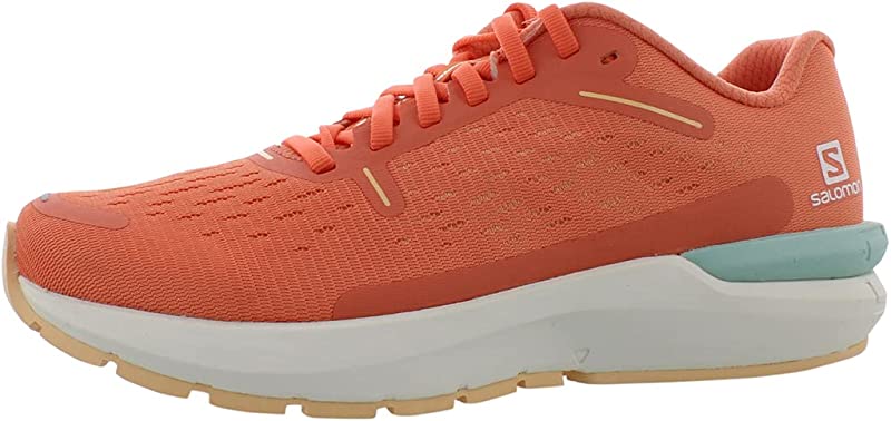 Salomon महिलाओं के सोनिक 4 बैलेंस रनिंग शूज़ आलमंड साइज़ 9.5 B(M) US