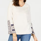 co-embellished-sleeve-cotton-sweatshirt