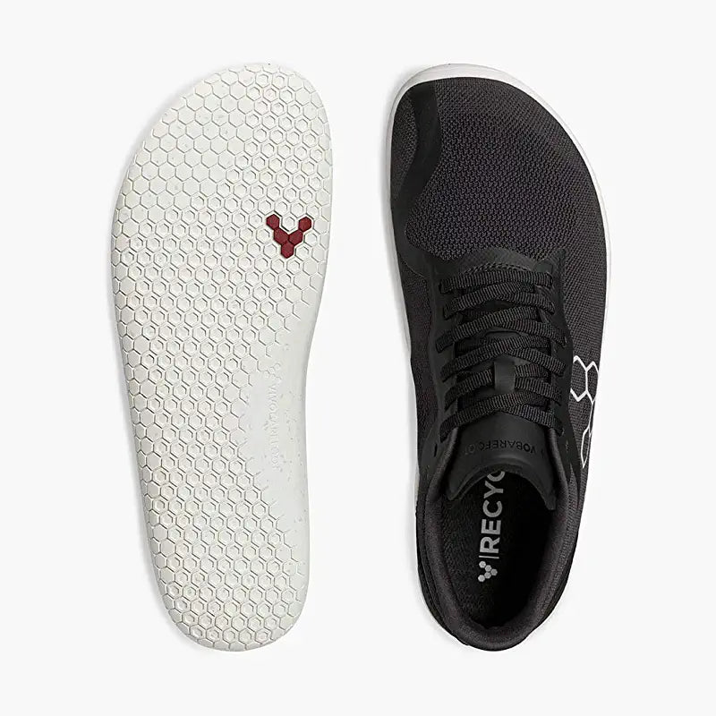 Vivobarefoot Women's Geo Racer II Trainers Shoes Black Size 35 EU