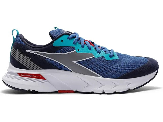 Diadora Men's Mythos Blushield Volo Running Shoes Blue Size 11.5 D(M) US