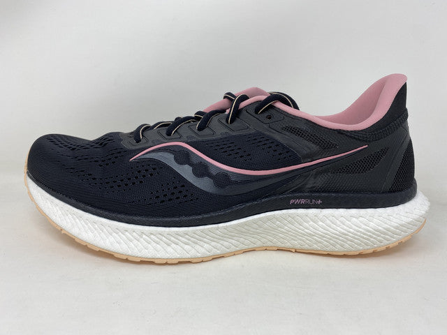 Saucony महिलाओं के Hurricane 23 रनिंग शूज काले रंग में, साइज़ 11.5 B(M) US
