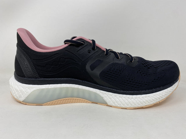 Saucony महिलाओं के Hurricane 23 रनिंग शूज काले रंग में, साइज़ 11.5 B(M) US