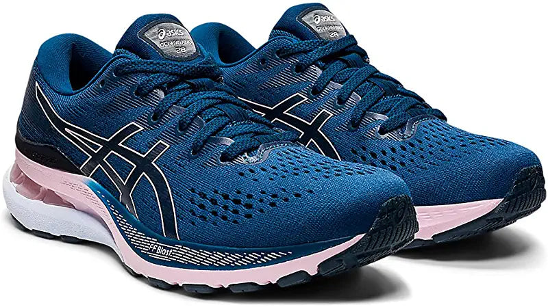 ASICS महिलाओं के जेल-कायानो 28 रनिंग शूज़ नीला साइज़ 6.5 B(M) US