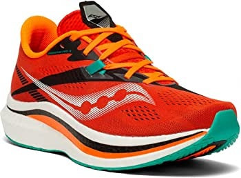 Saucony पुरुषों के लिए एंडोर्फिन प्रो 2 रनिंग शू स्कारलेट/ब्लैक